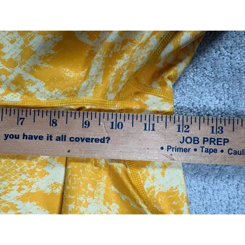 NWT Carbon38 Printed High Rise Legging Sz. Xs "Kumquat Snake Yellow"