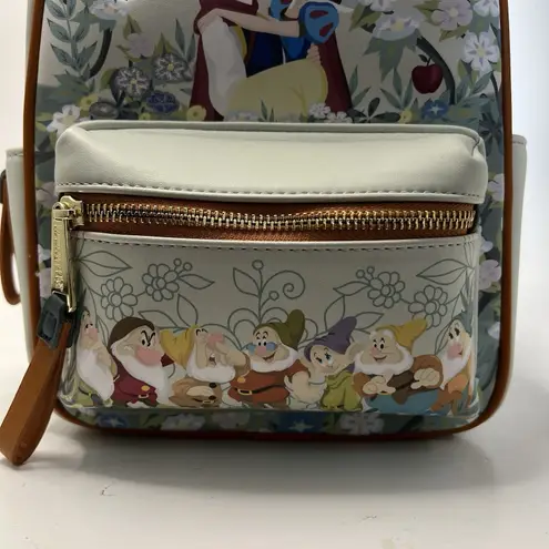 Lounge Fly Disney Snow White and the Seven Dwarfs Floral Mini Backpack Prince Bag