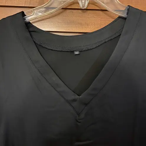 SheIn NWOT  Black Knee Length Lace Outline Dress S