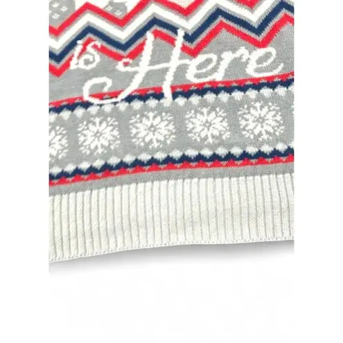 NWT Game of Thrones HBO Women’s XL Holiday Sweater Wolf Collectible Nostalgia Gray