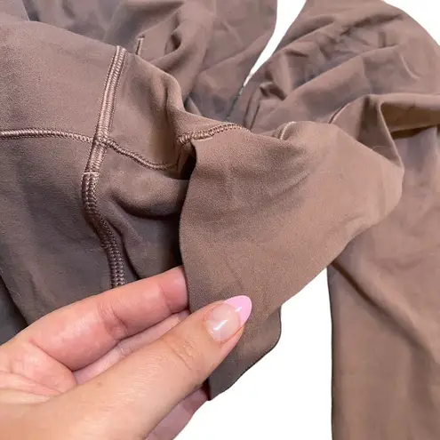 Athleta  Women’s Size S Salutation Stash Pocket 7/8 Tight Powervita Mineral Brown