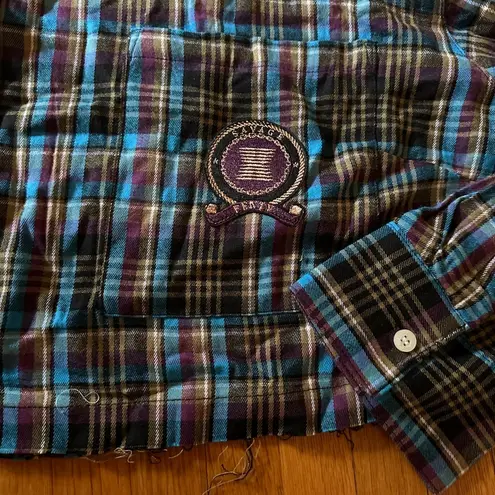 Savage X Fenty Canterbury Plaid Cropped & Raw Edge Cropped Top, Size 3x, NWT