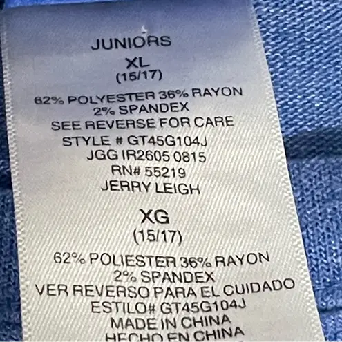 DC Comics Superman Blue Long Sleeve Shirt Size 15/17 Juniors