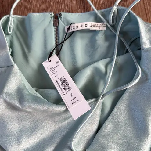 Alice + Olivia NWT  HARMONY COWL BACK SLIP DRESS - Image 7