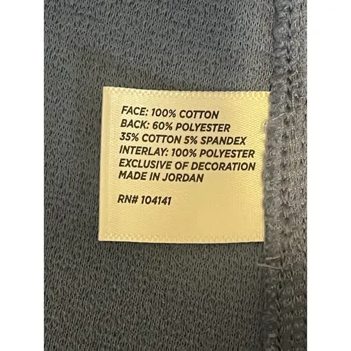 Lady Hagen Quarter Zip Jacket Womens Size XS Blue Textured Golf Activewear Top