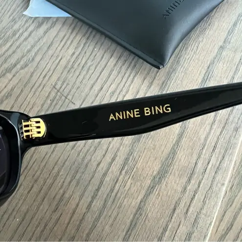ANINE BING NWT Otis Sunglasses in Black