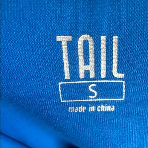 Tail Activewear Fallon Short Sleeve Top in Pacific blue size small