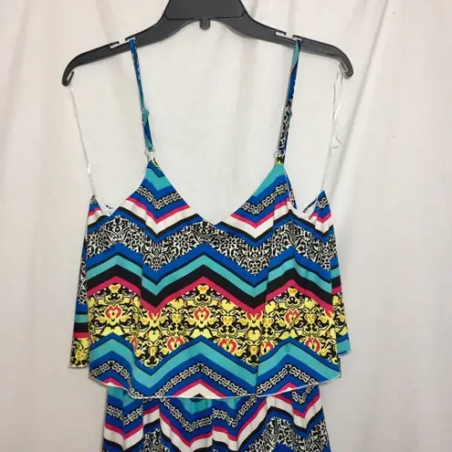Magic Colorful Jumpsuit Sz M Gently Used