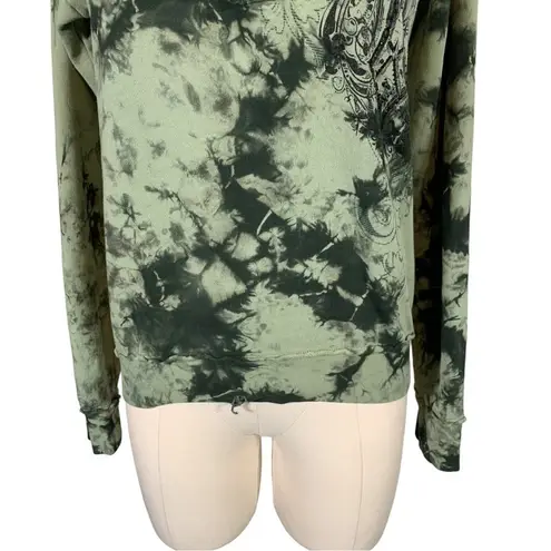 Affliction Vintage Y2k Pull Over Hoodie Sweatshirt Size XS