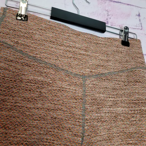 FREE PEOPLE MOVEMENT OFF THE GRID FLARED CROPPED LEGGINGS ORANGE GRAY SMALL