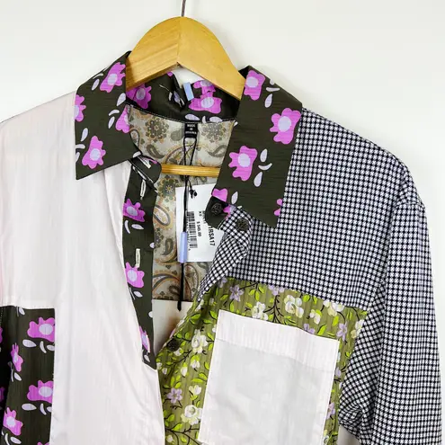 Alexander McQueen NWT No. 9 by Shirtdress Sz XS | Floral Colorful Designer