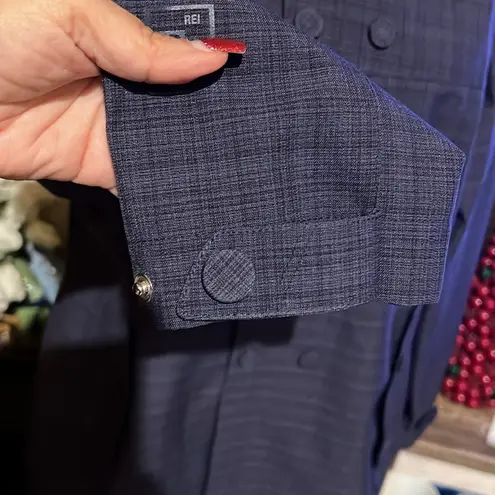 REI E1 Elements Rain Jacket Women's L purple Full Zip Size L