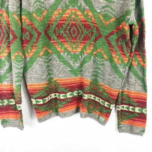 Vintage Ralph Lauren Denim & Supply Tribal Aztec Southwestern Sweater Large Knit