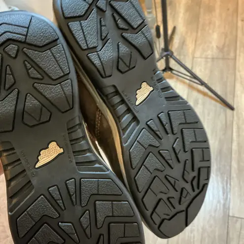 Red Wing Shoes Womens Slip On Clogs Leather Comfort Shoes Size 5 B Brown