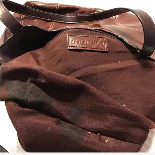 Relativity Genuine brown leather Shoulder bag
