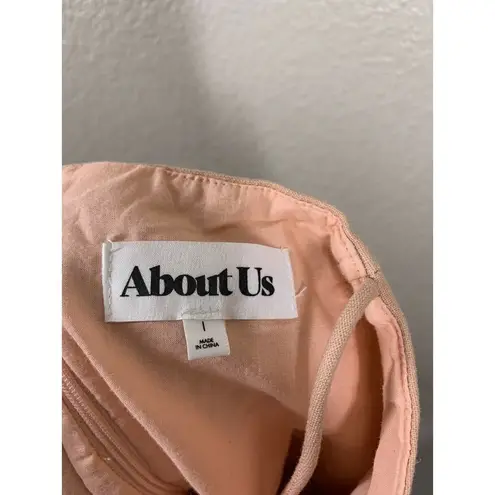 About Us Revolve Tie Straps Mini Dress