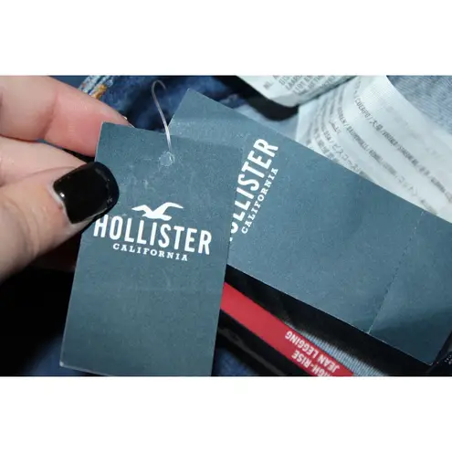 Hollister NWT Womens High-Rise Jean Legging Blue Denim Skinny Jeans Size 25 x 28
