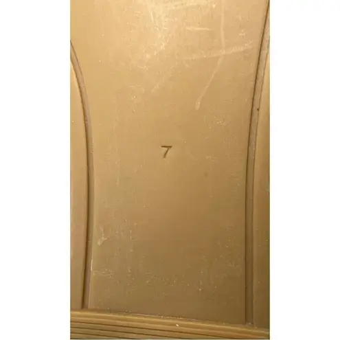 Tory Burch  snake print embossed leather flat espadrilles size 7 color block