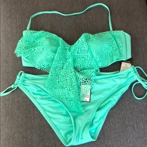 NWT mint green bikini π size XL