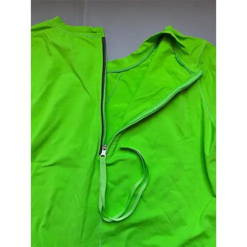 Lululemon Women's Long Sleeve Pullover Green Size 10 Athleisure Top