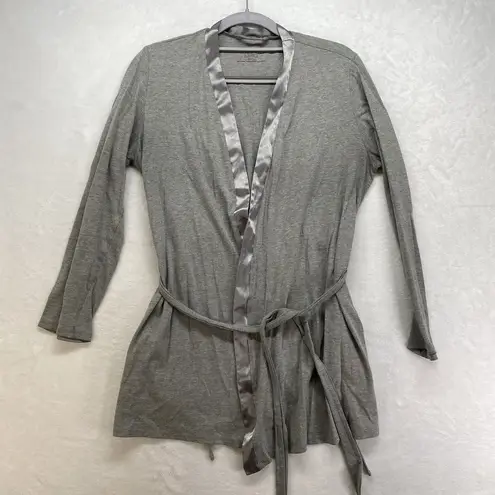 Motherhood Maternity Motherhood Womens Small Maternity Robe Ladies Bump sleep gray pajama