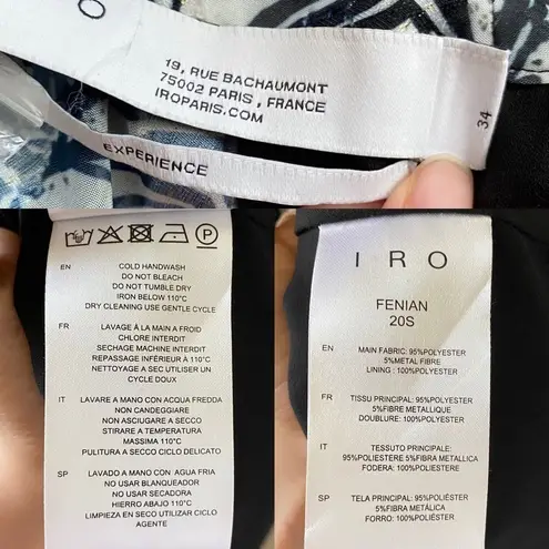 IRO Fenian Print Dress FR34