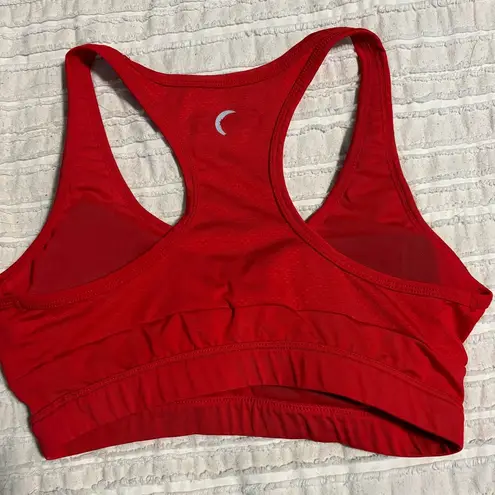 Zyia  Red Racerback Sports Bra