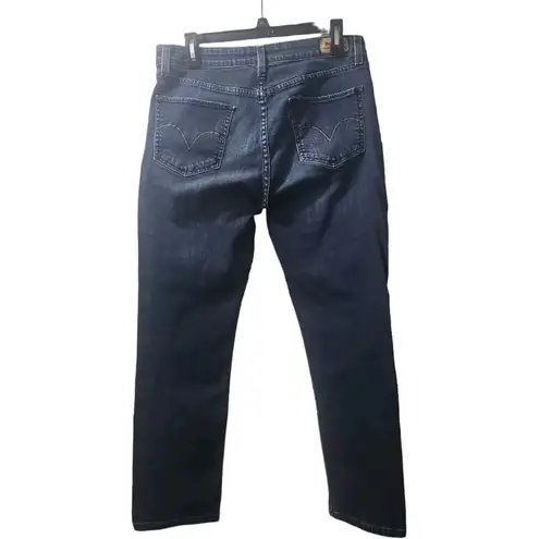 Denizen from Levi's Levi's Dark Wash Denim Jeans Straight Leg Everyday Casual Comfort Size 12