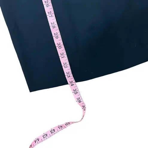 Chelsea28 Size M Black Mini Sheath Dress Bateau Neck 3/4 Accent Sleeves New