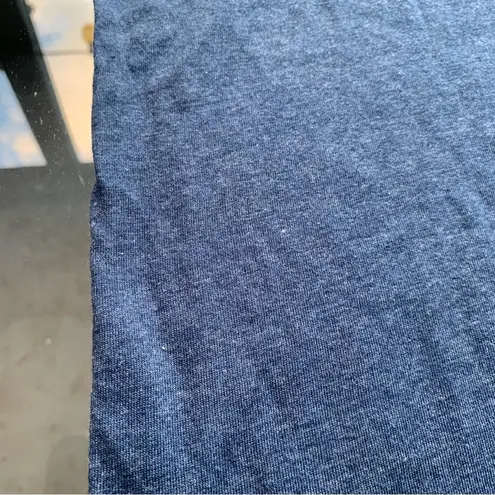 Next Level Apparel Respect the House Big Font T-Shirt in Blue/Yellow - Small, Short Sleeve, Crew