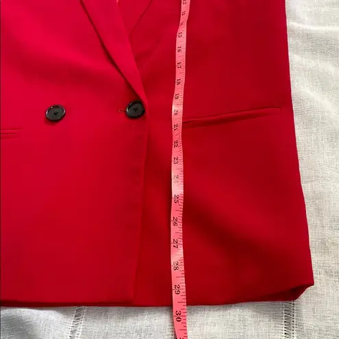 Mural Hot Pink Double Breasted Blazer