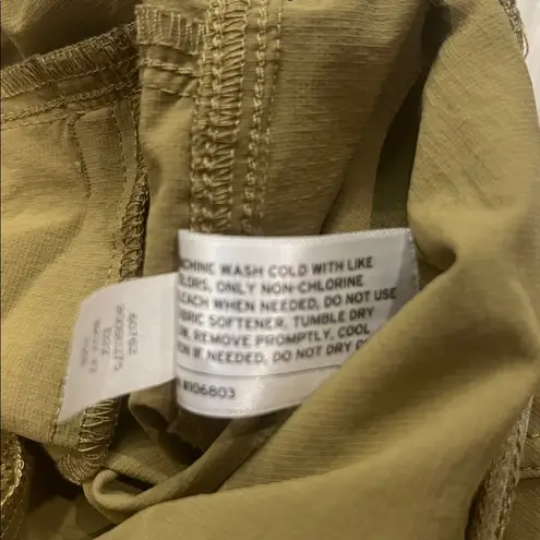 Duluth Trading Co Armachillo stretch high rise jogger pants 8 Green