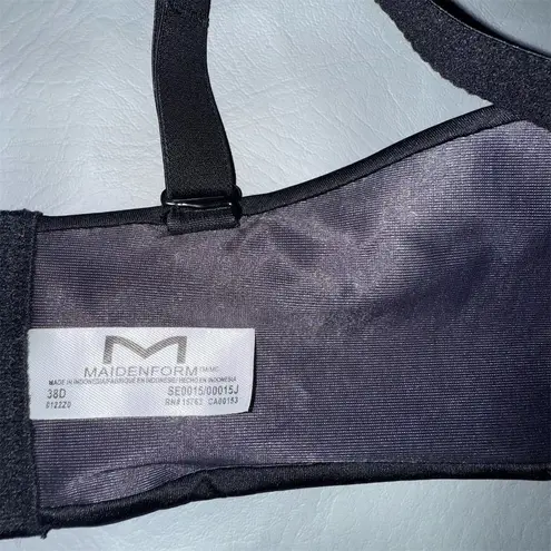 Maidenform Women's Strapless Bra 38D Black Convertible Straps