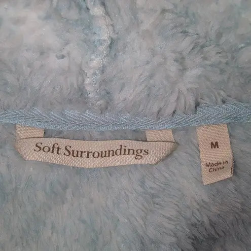 Soft Surroundings Cozy Up Cardi Plush Swing Cardigan Jacket Size Medium