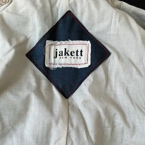 EUC Jakett New York Fitted Blazer Blazer Black Womens SZ S Mixed Medium