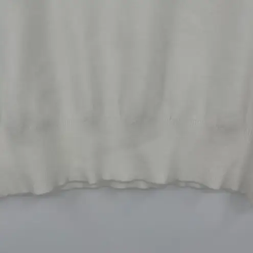 Sioni Polo Sweater Sz L Preppy Coquette Light Academia Sheer Nautical cottage Blue Size L