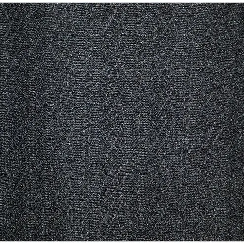 Notations Ladies Black Layered Cardigan Sweater Size L Short Sleeve Faux Cami