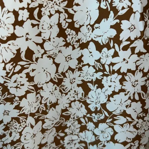 Stone Fox Swim Azalea One Piece Swimsuit In Tobacco Leaf Fleur Size XL