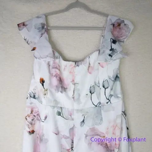 City Chic New! Trendy Plus Size Heartbreaker Floral Maxi Dress, size 22