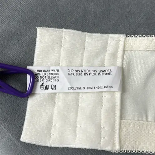 Bali 42C 3820 Double Support Wireless Unpadded Full Coverage Bra Cream Ivory