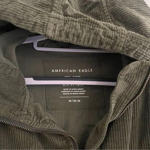 American Eagle  Corduroy Bomber Jacket