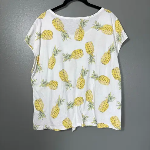 Charlie B Women's Casual Indie Pineapple T