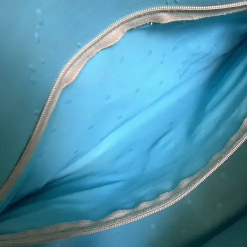 60s Vintage Samsonite Silhouette blue overnight luggage travel bag