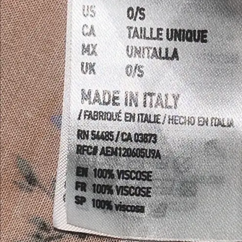 American Eagle Outfitters Tan Floral Midi Dress White Size 0/S