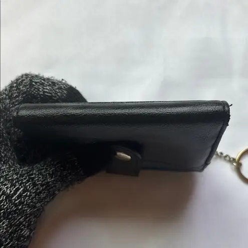 None Keychain Wallet Black Preloved