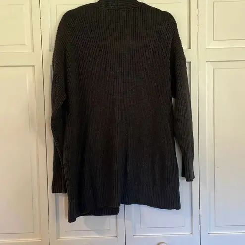 American Eagle  dark grey knit oversized cardigan xs