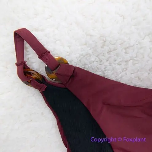 NEW Rhythm Free People Ring Itsy Bikini Bottom, size L Red Size L