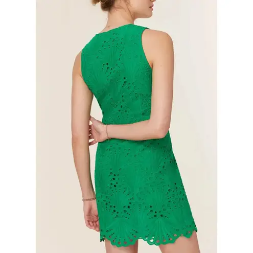 ANDIE The Navarino Dress in Eyelet Emerald Green XL NWT