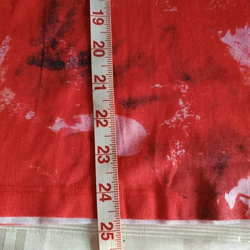 JM Collection JM red printed flower with rhinestones colorful size PL( petite Large) …