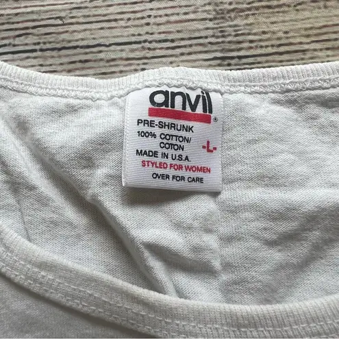 Anvil Vintage 90s Yosemite Columbine Cropped Top Womens Large USA National Park